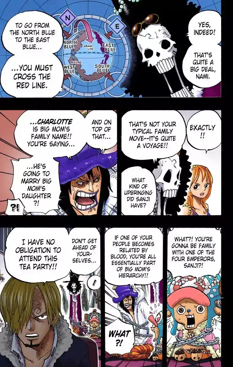 One Piece - Digital Colored Comics Chapter 813 5